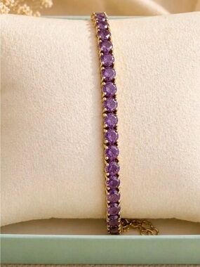 Park Lane French Lilac Micro Impressions Bracelet